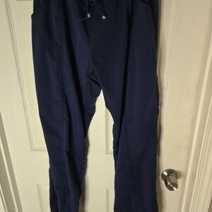 Healing Hands Navy Scrub Pants